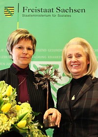 Elke Hensel erhält den Sächsichen Gründerinnenpreis